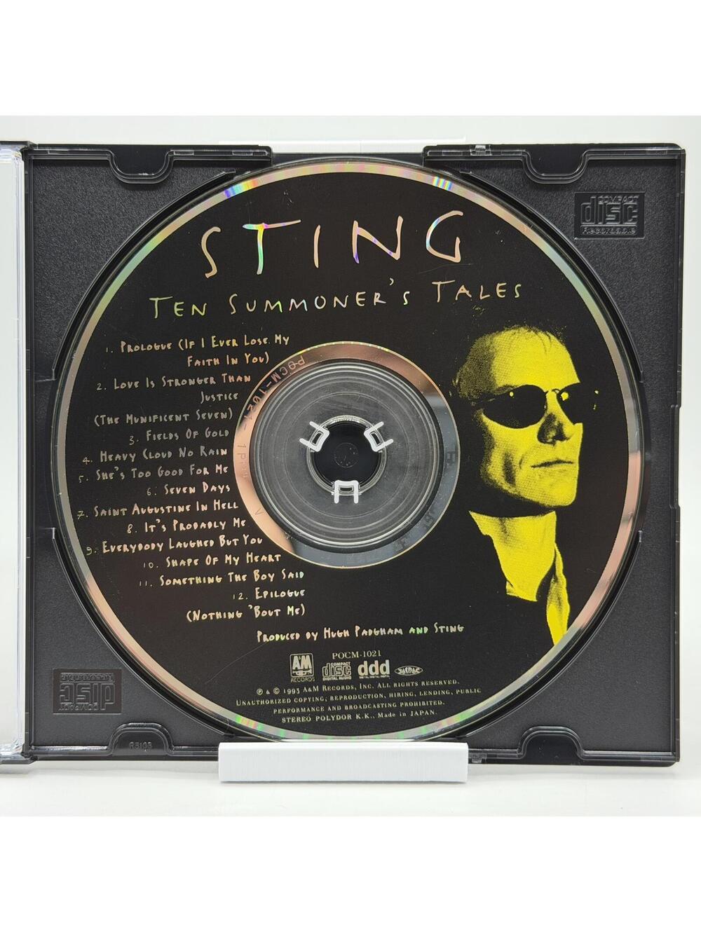 Sting - Ten Summoner's Tales (1993) - Audio CD - Rock * Disc Only *